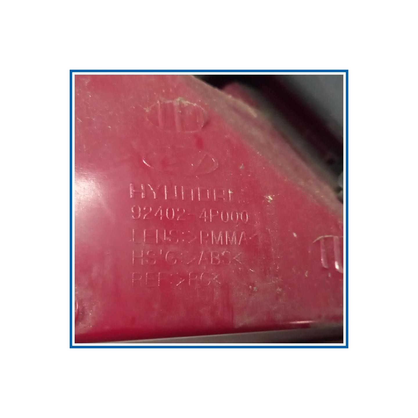 Fanale LENTE+ALLOGG-GR OTTICO POST, D | dx. | post. HYUNDAI i20 I