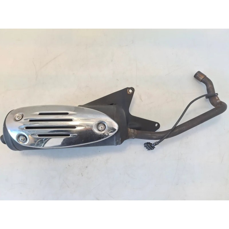 Silenziatore scarico completo Piaggio Fly Fly 125 (disco post) (E3) 