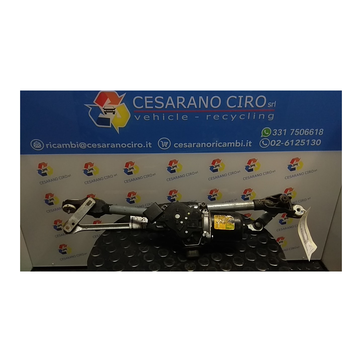 MOTORINO TERGIPARABREZZA 022 RENAULT MEGANE 3A SERIE (10/08-) K9KJ8 288100941R