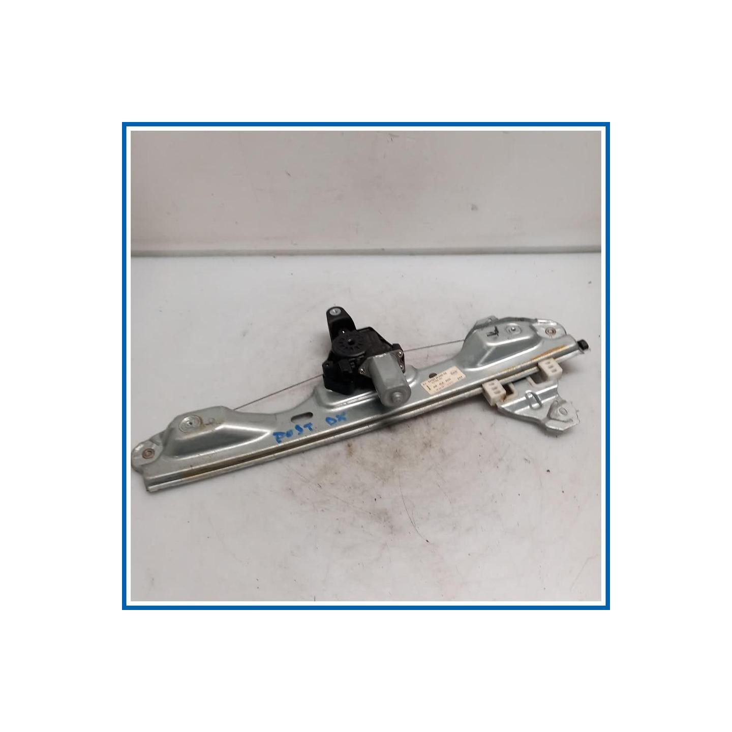 Alzacristallo porta Regulator assy- | dx. | post. NISSAN Qashqai II