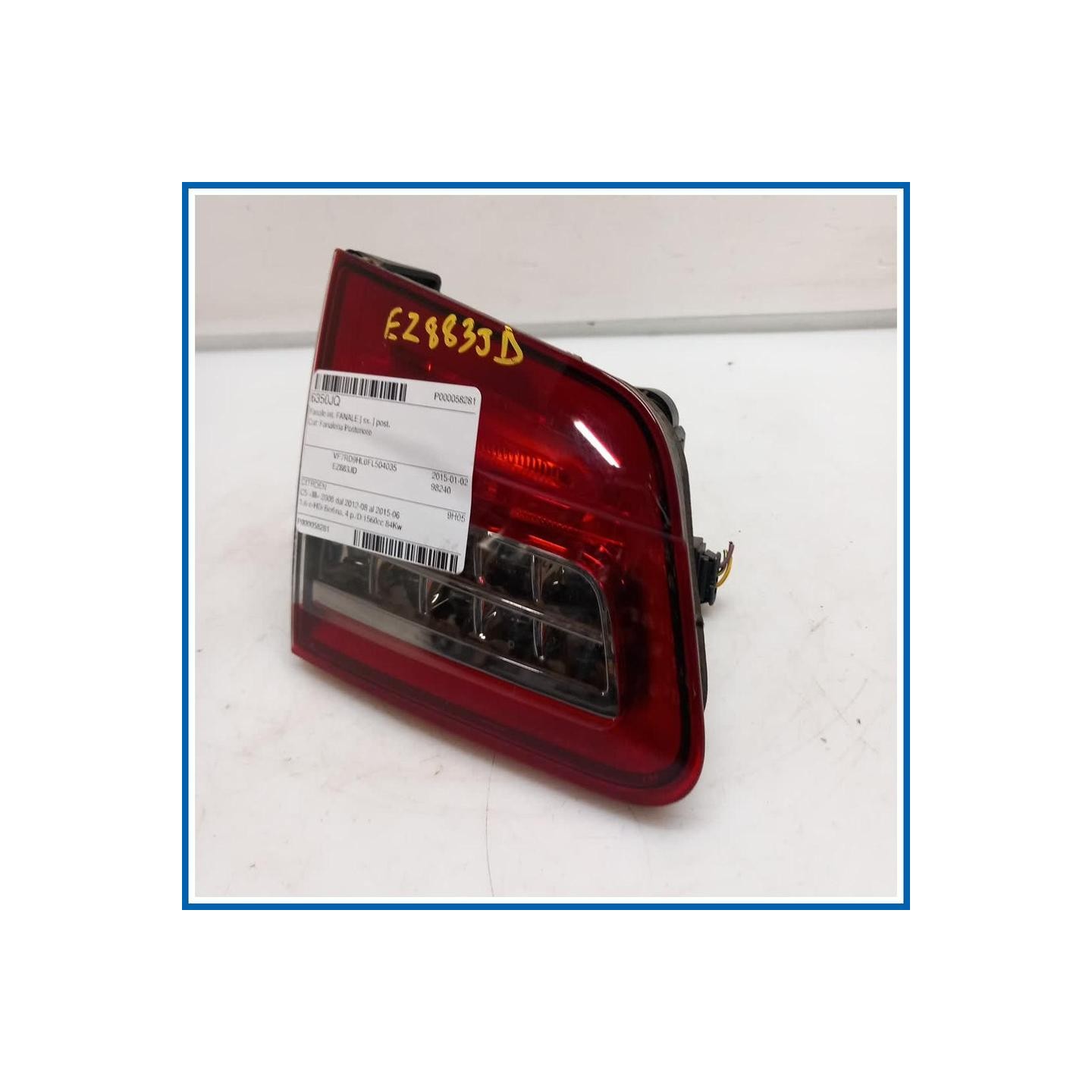 Fanale int. FANALE | sx. | post. CITROEN C5 III