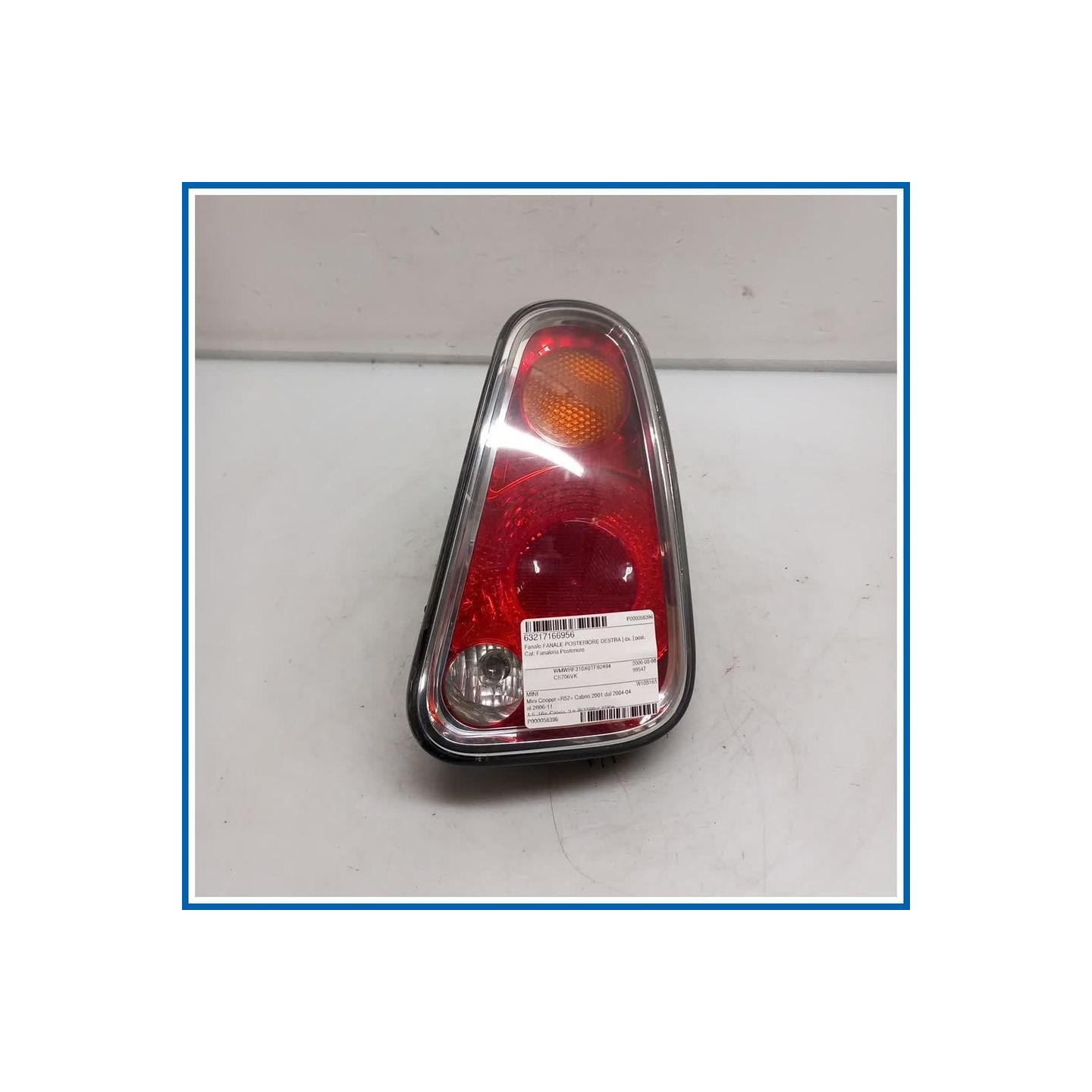 Fanale FANALE POSTERIORE DESTRA | dx. | post. MINI Mini Cooper R52 Cabrio