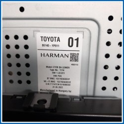 DISPLAY MODULO GPS/NAVIGATION  TOYOTA Aygo X
