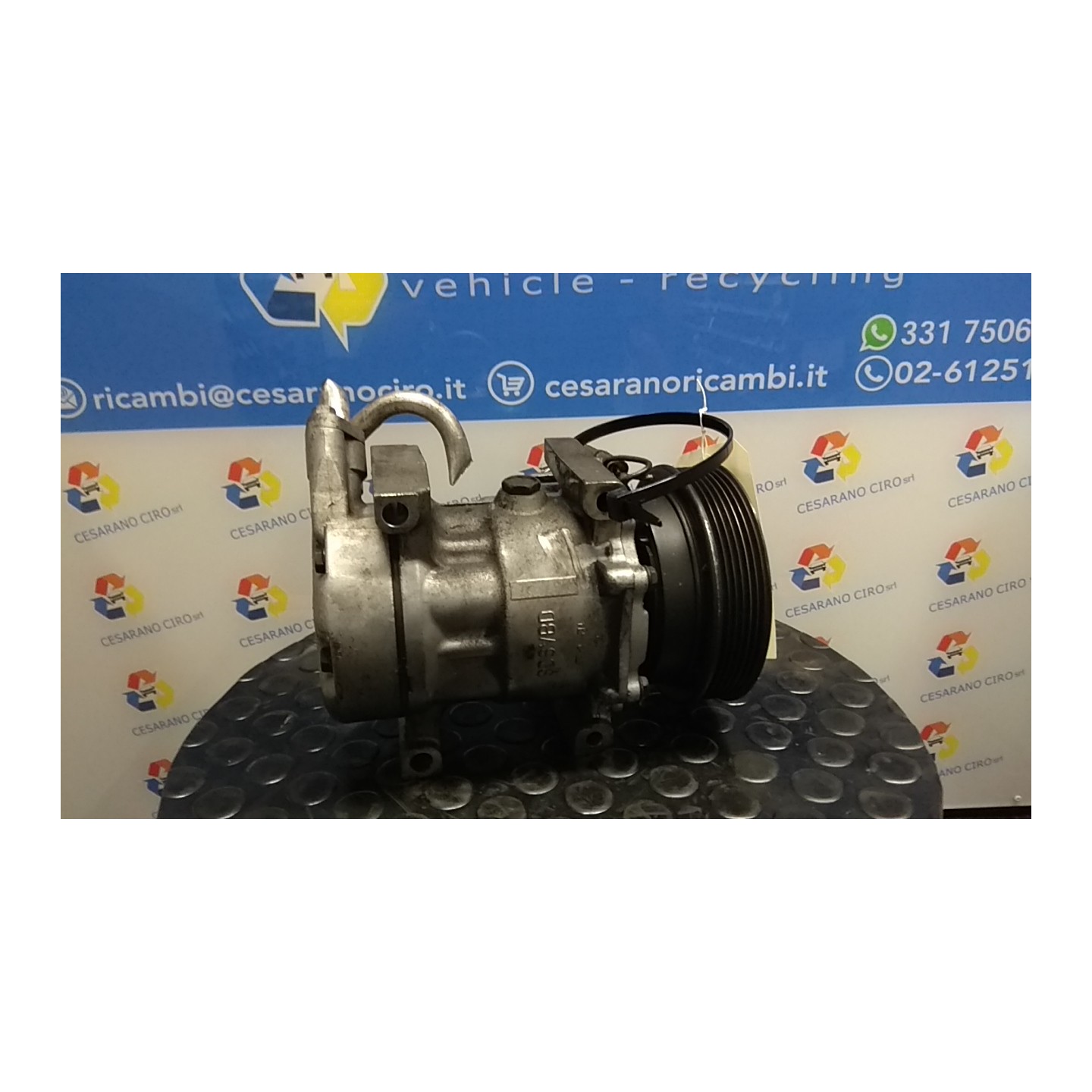 COMPRESSORE A/C 054 RENAULT CLIO 2A SERIE (04/98-04/01) E7JC6 7700875357