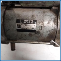 Motorino avviamento |  |  TOYOTA Yaris IV