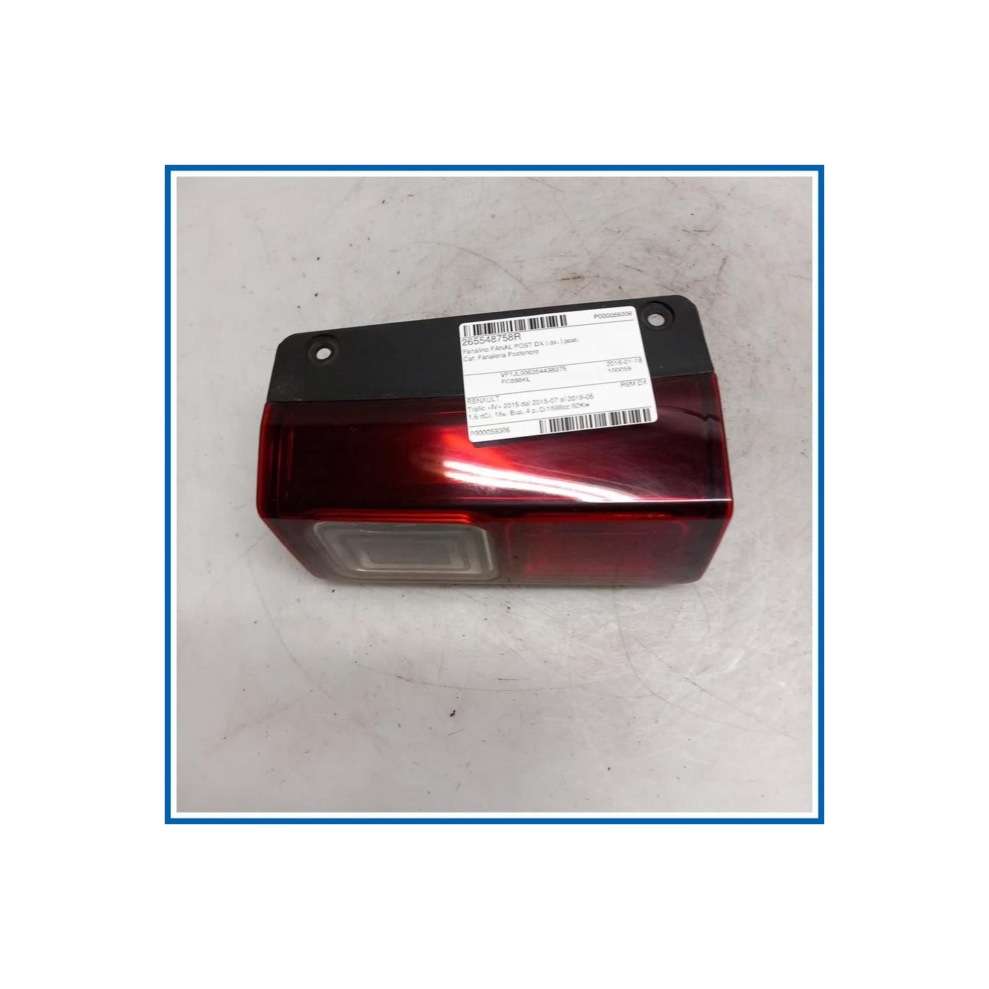 Fanalino FANAL POST DX | dx. | post. RENAULT Trafic IV