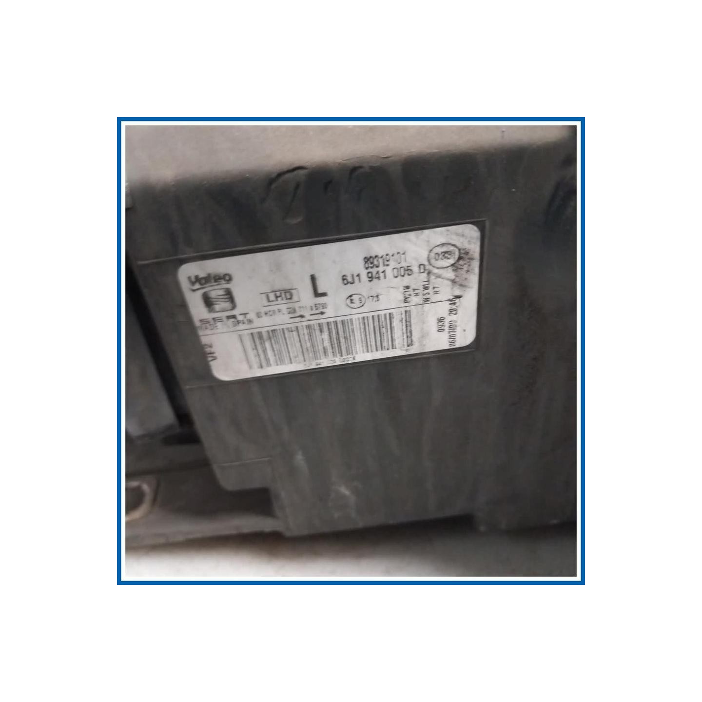 Proiettore . | sx. | ant. SEAT Ibiza V 6J5