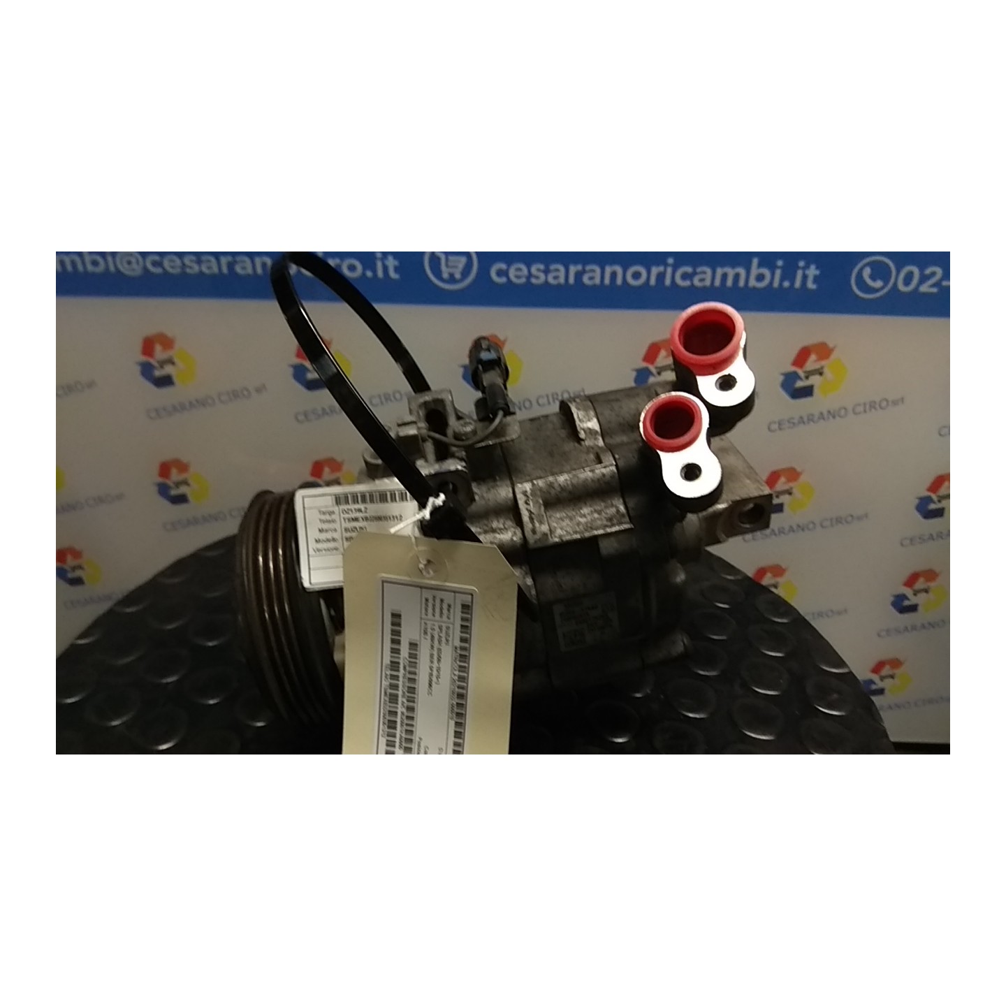 COMPRESSORE A/C 010 SUZUKI SPLASH (02/08-10/15) K10B 9520051KA0000