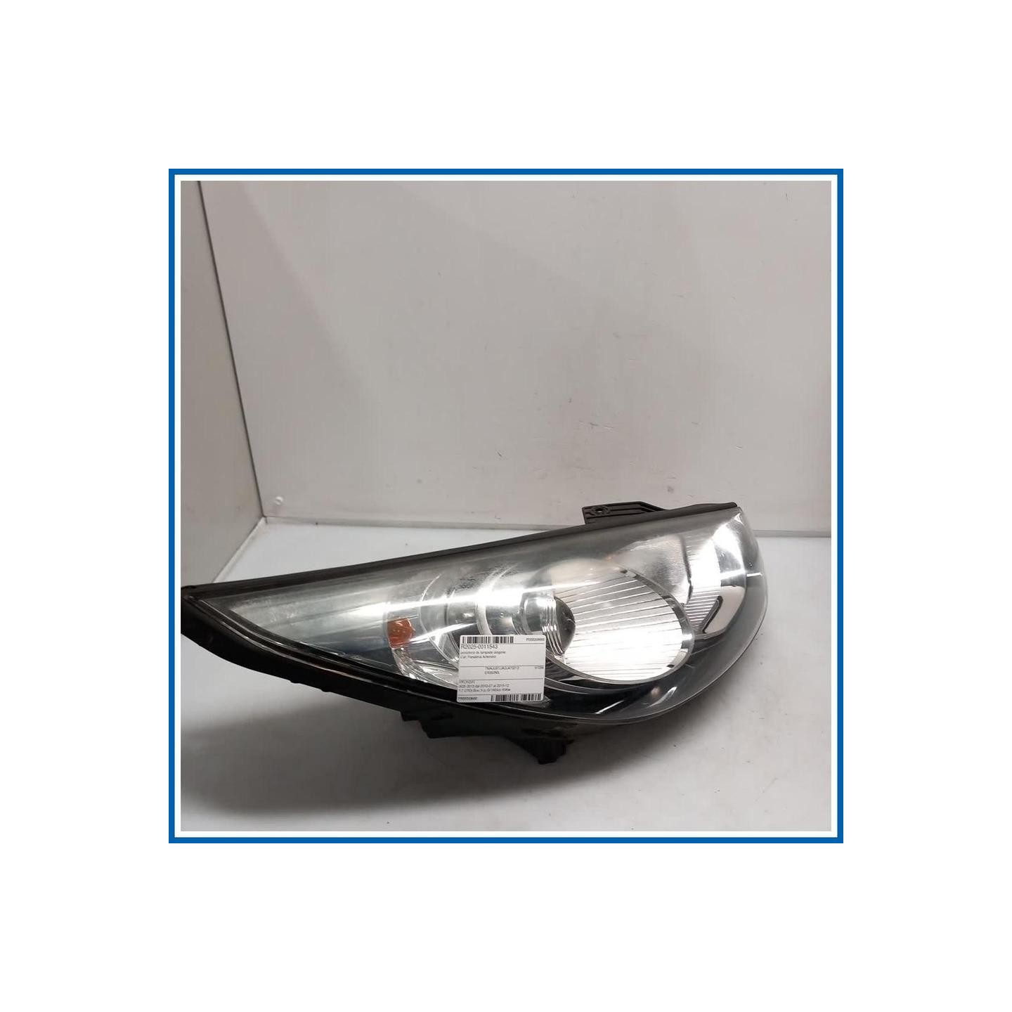 proiettore dx lampade alogene  HYUNDAI iX35