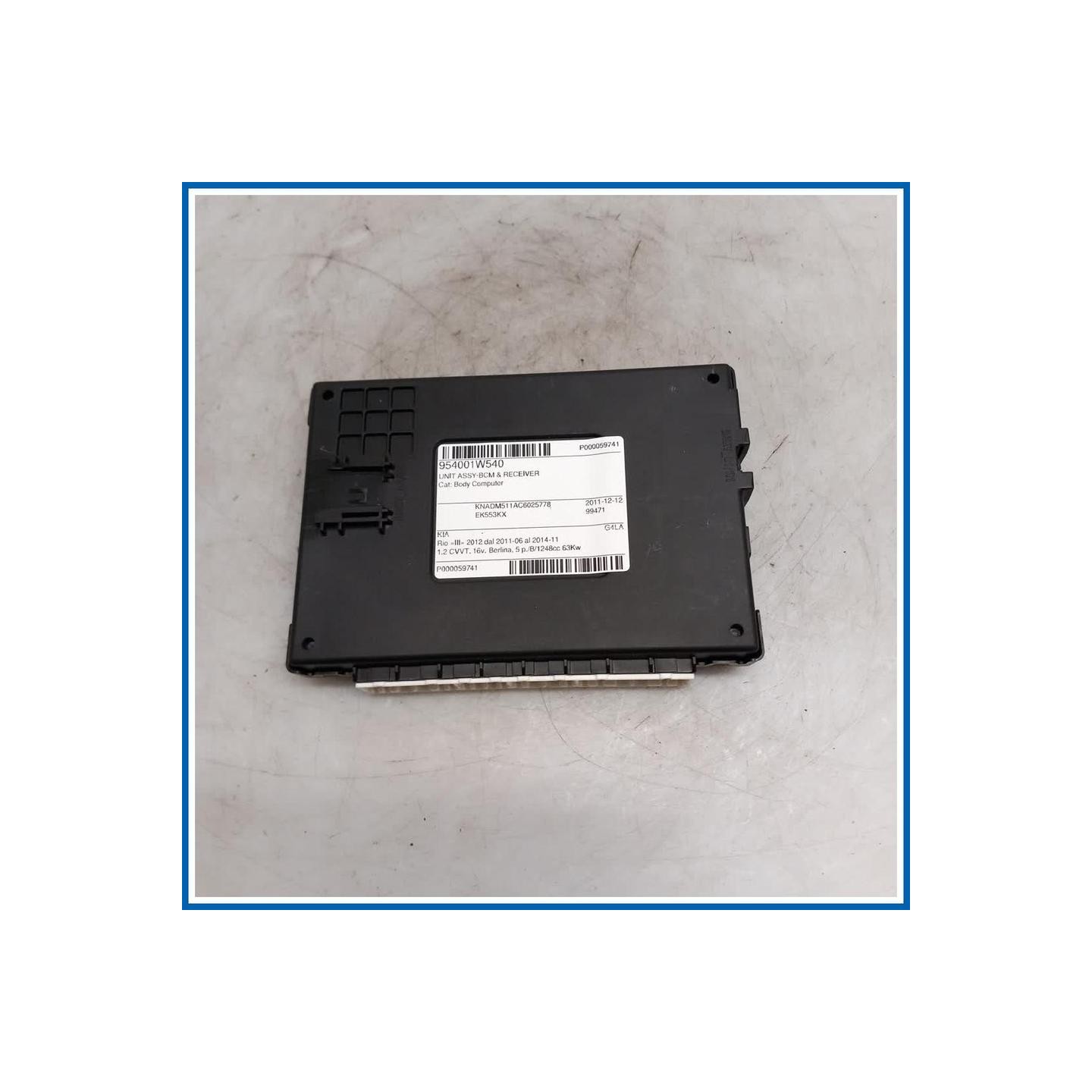 UNIT ASSY-BCM & RECEIVER KIA Rio III