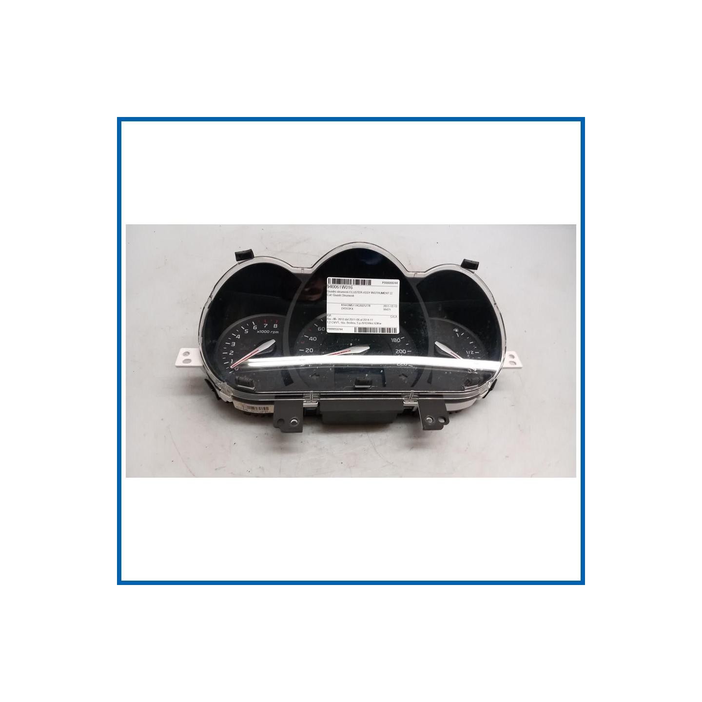 Quadro strumenti CLUSTER ASSY-INSTRUMENT |  |  KIA Rio III