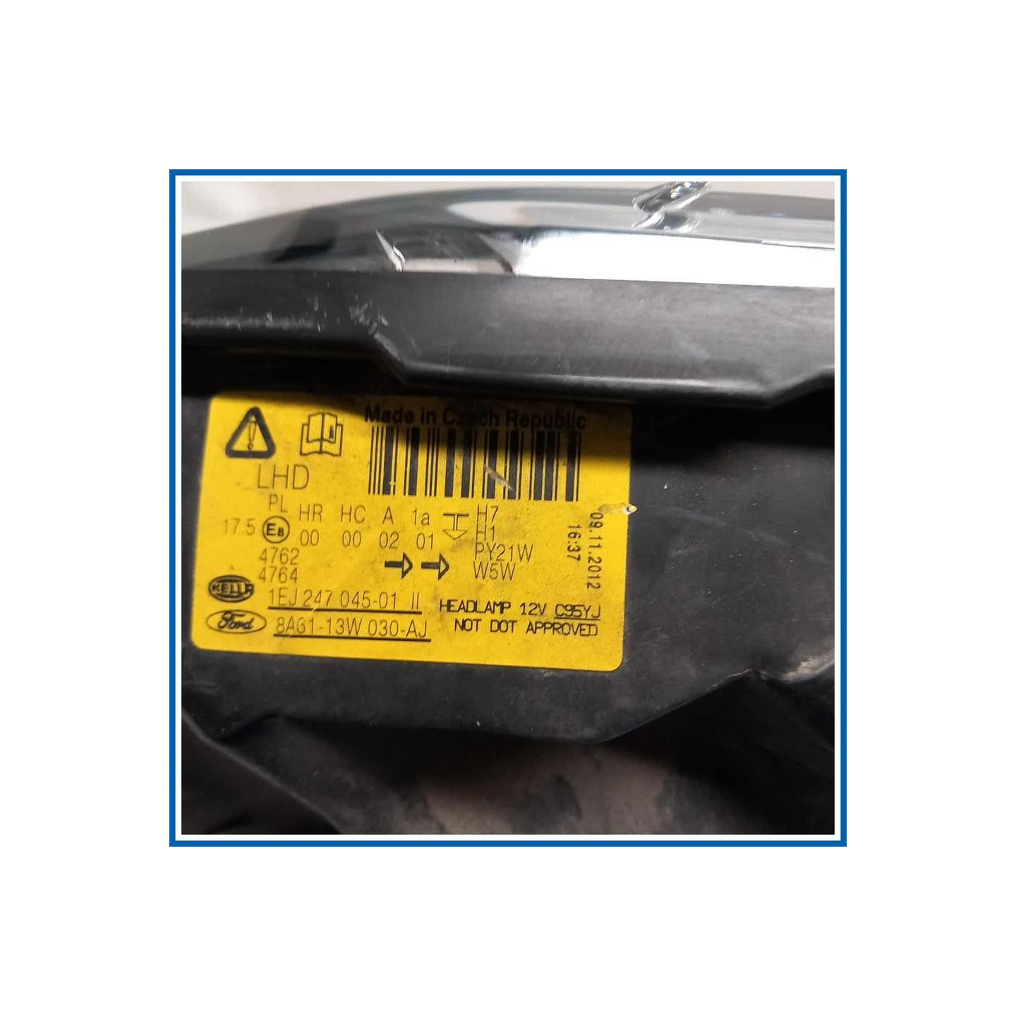 Proiettore HEADLAMP AND FLASHER ASSY | sx. | ant. FORD Fiesta VI