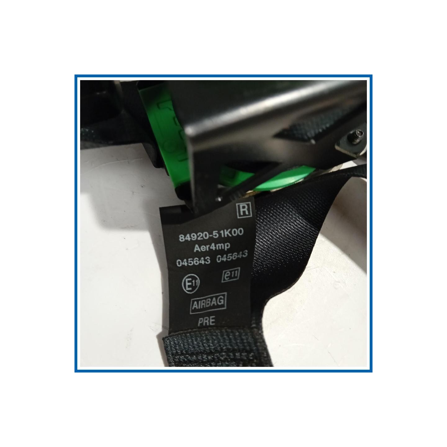 Cintura di sicurezza sedile CINTURA DI SICUREZZA AV SX | sx. | ant. SUZUKI Splash