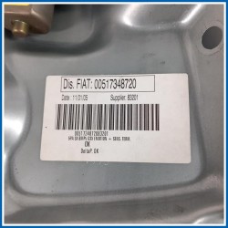 Alzacristallo porta INTELAIATURA | sx. | ant. LANCIA Musa I