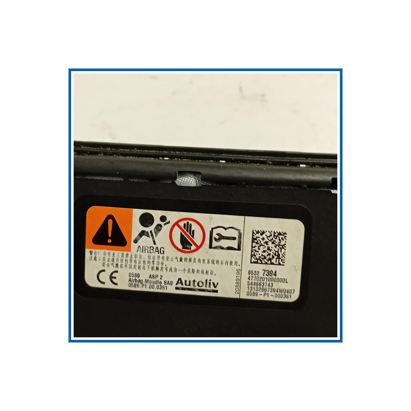 Air-bag sedile (ant.) AIRBAG LATERALE PIROTECN | sx. |  CHEVROLET Trax