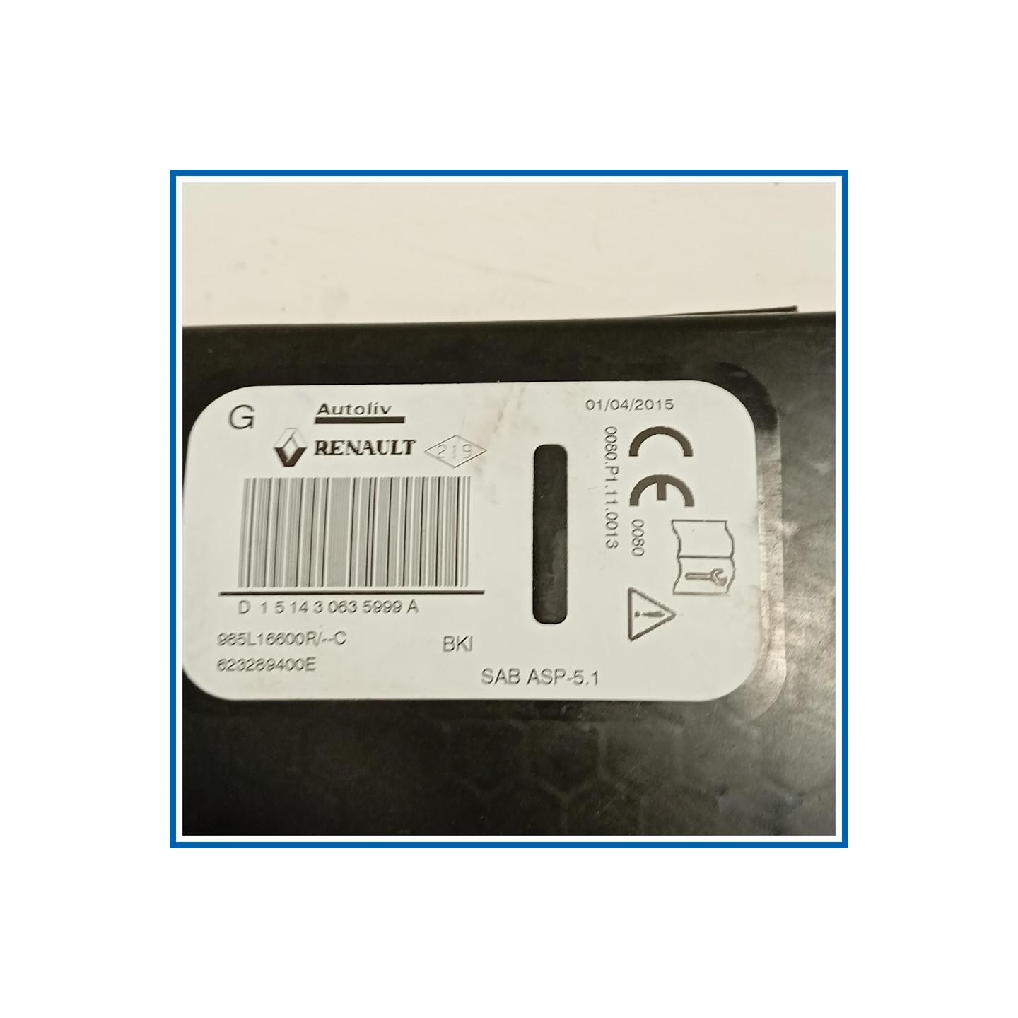 Air-bag sedile (ant.) SAC GONFLABLE THO | sx. |  RENAULT Mégane III