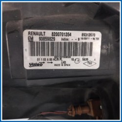 Proiettore O:PROI NON ATTR | sx. | ant. OPEL Vivaro A