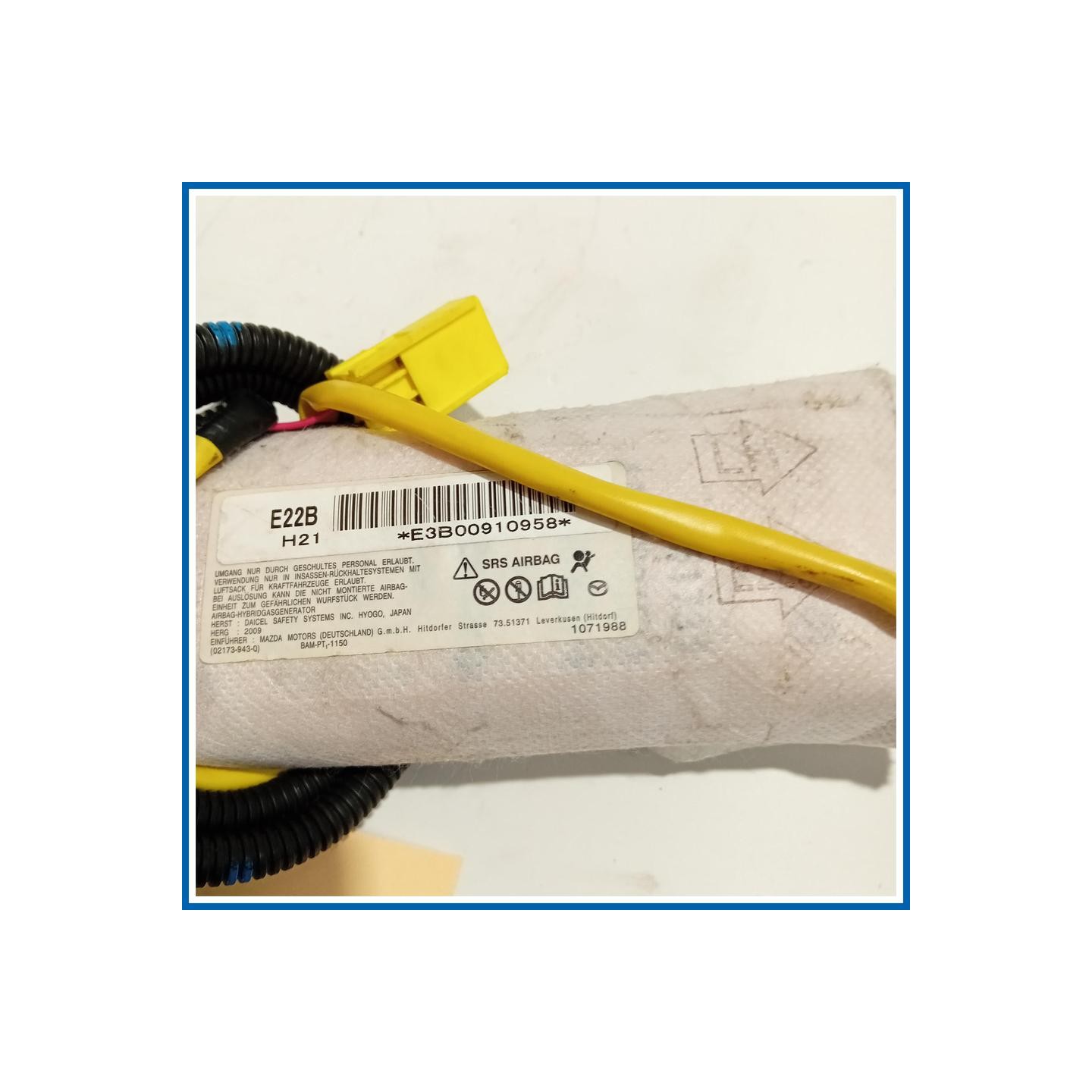 Air-bag sedile (ant.) Module(l)-a/b,side | sx. MAZDA CX7