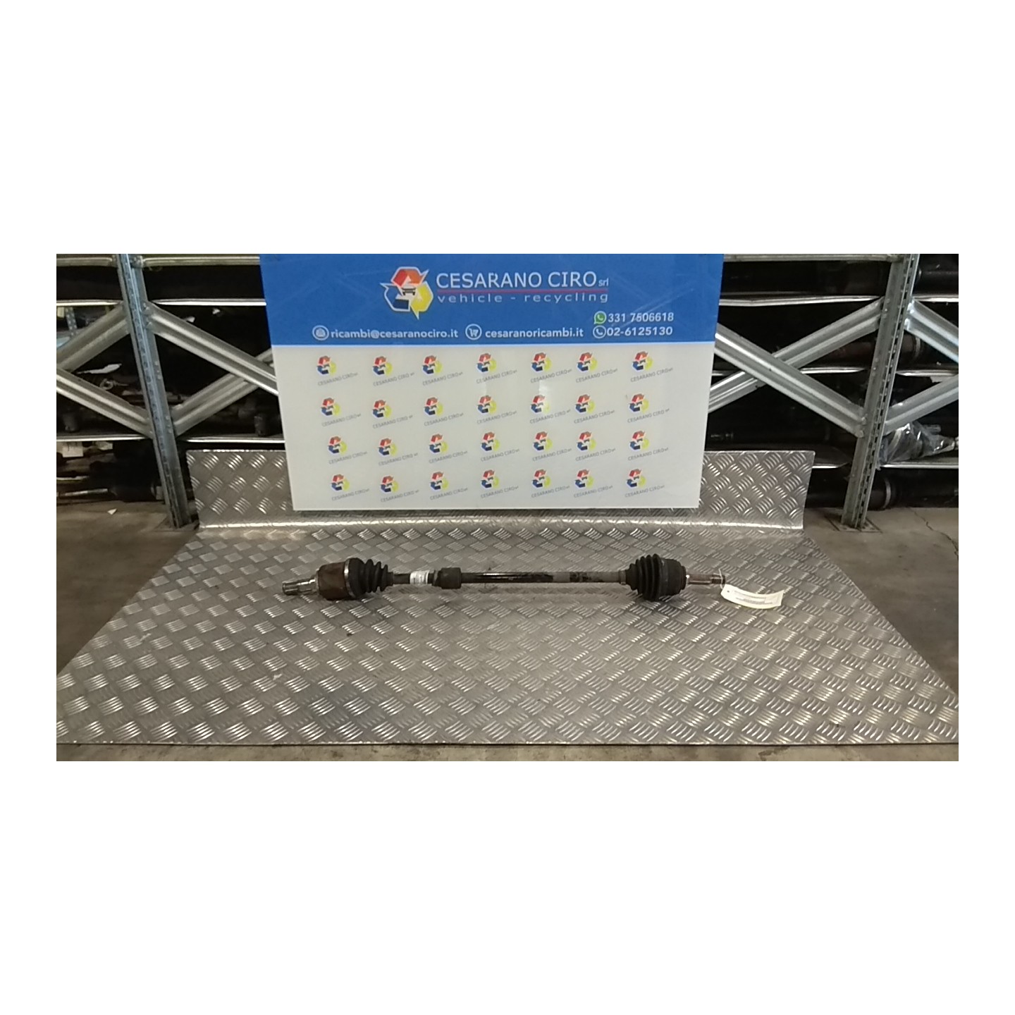 SEMIALBERO ANT. COMPL. DX. 073 NISSAN NOTE (E11E) (02/06-09/13) CR14 391001U600