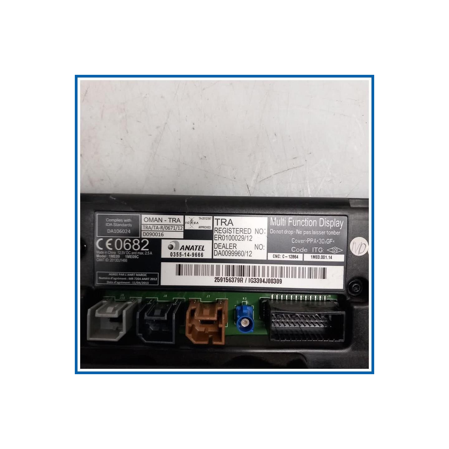 Display di navigazione AUTORADIO RENAULT Clio IV