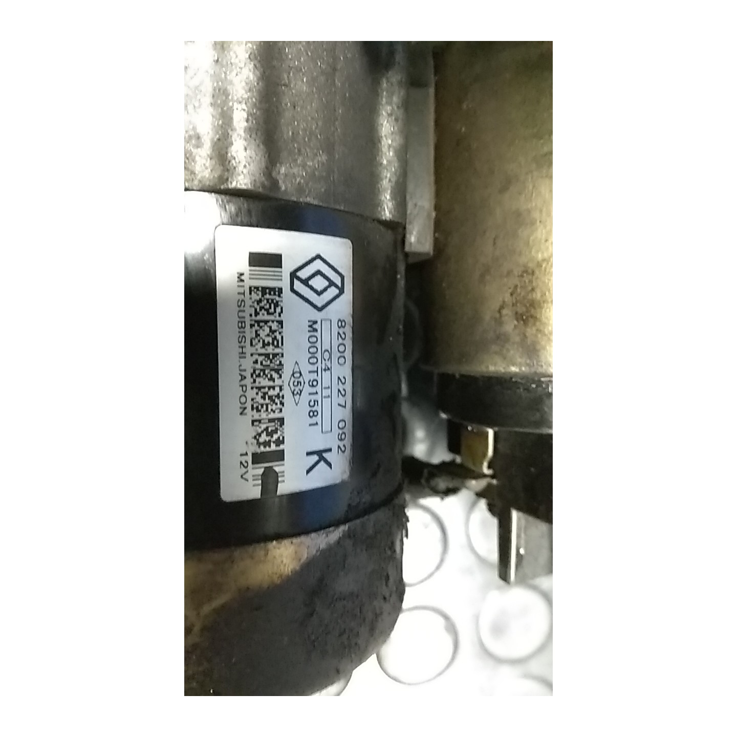 MOTORINO AVVIAMENTO 035 NISSAN MICRA (K12E) (11/02-05/06) K9K 2330000Q0H