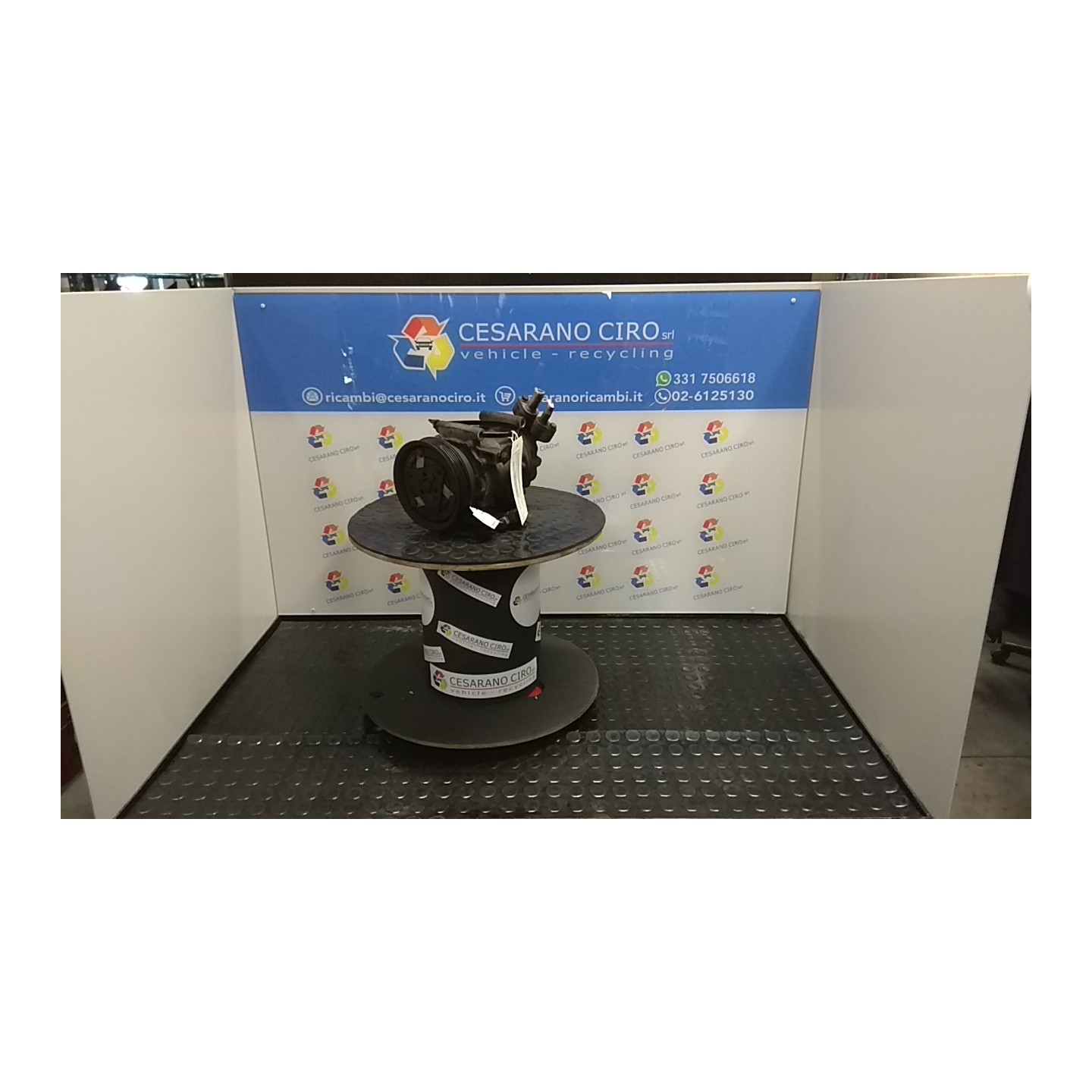 COMPRESSORE A/C 036 NISSAN MICRA (K12E) (11/02-05/06) K9K 2763000Q1M