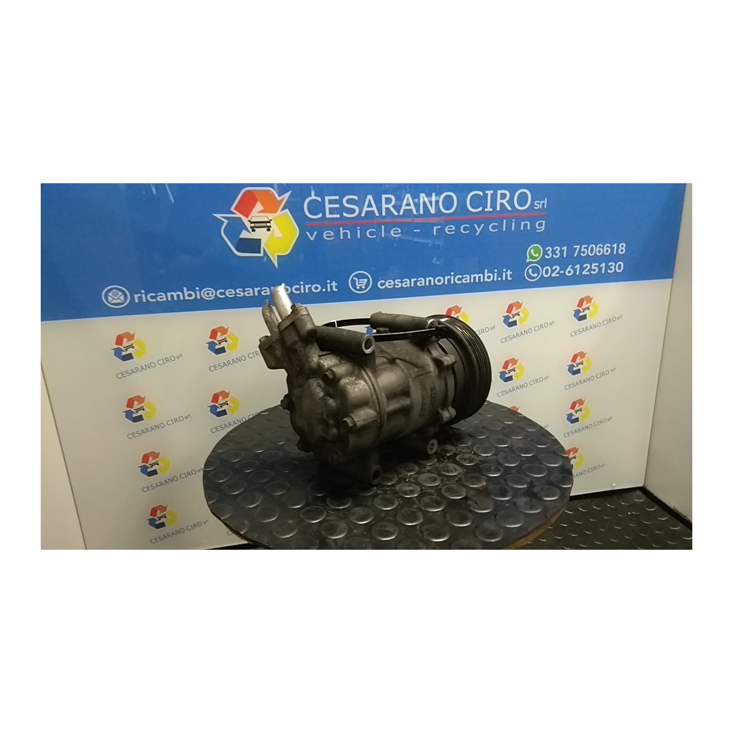 COMPRESSORE A/C 036 NISSAN MICRA (K12E) (11/02-05/06) K9K 2763000Q1M
