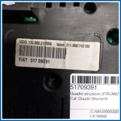 Quadro strumenti STRUMENTO A PIU IND LANCIA Ypsilon I
