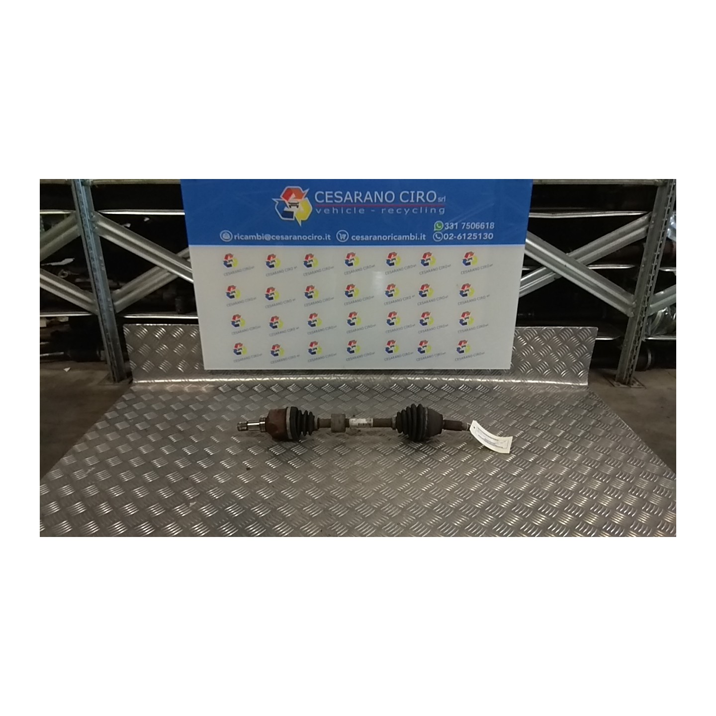 SEMIALBERO ANT. COMPL. SX. 042 FORD FIESTA (CB1) (09/08-10/13) TZJA 1514127