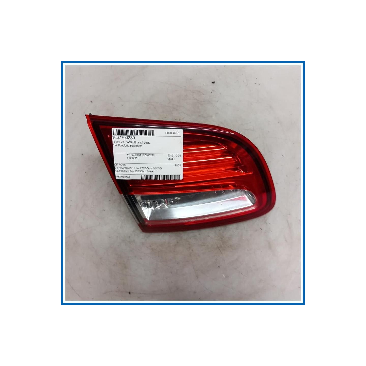 Fanale int. FANALE | sx. | post. CITROEN C4 AirCross