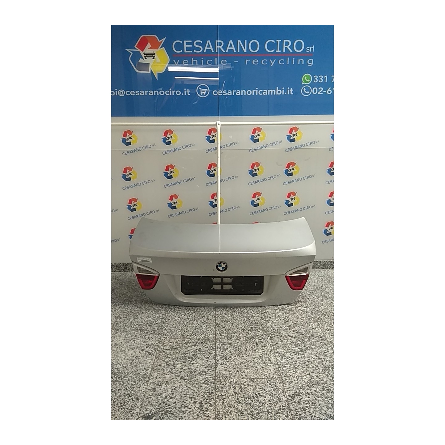 COFANO POST. 008 BMW SERIE 3 (E90/E91) (02/05-12/11 204D4 41627151491