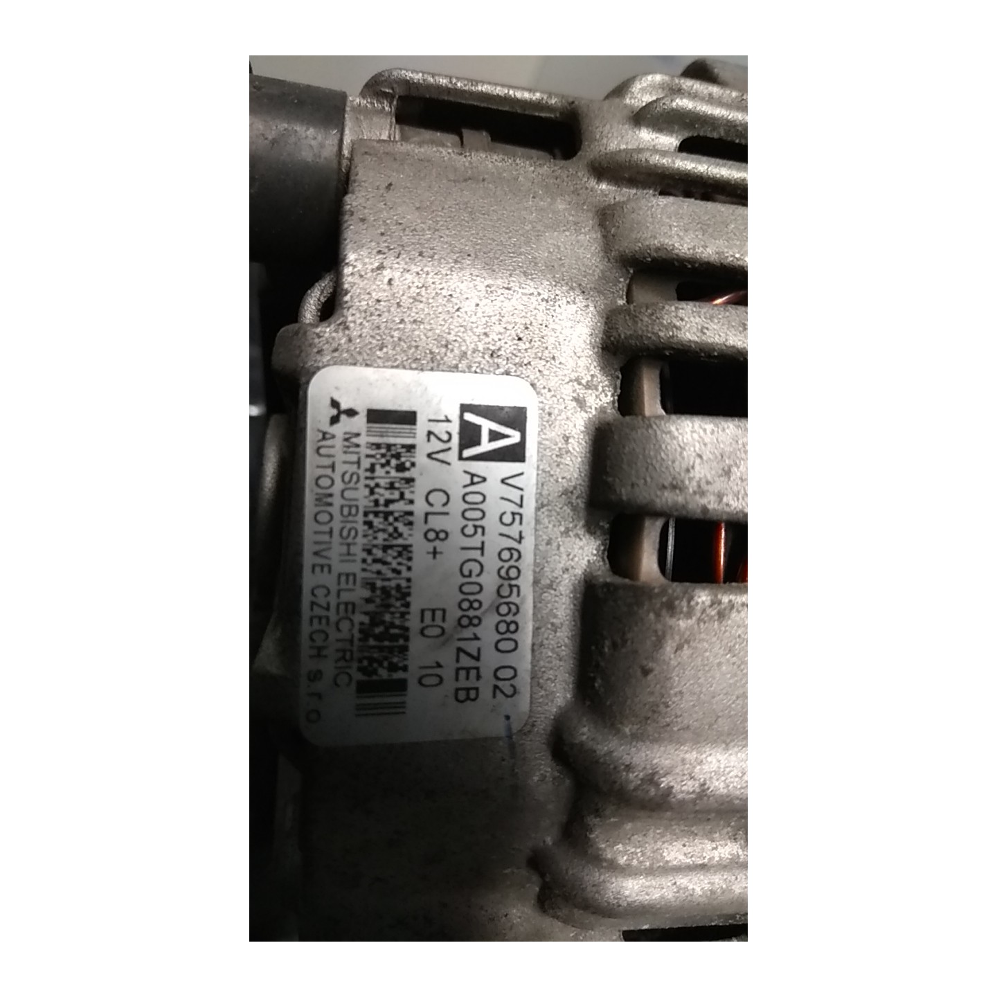 ALTERNATORE 120AMP 002 CITROEN C3 2A SERIE (A51) (09/09-06/13 8FP 5705KG