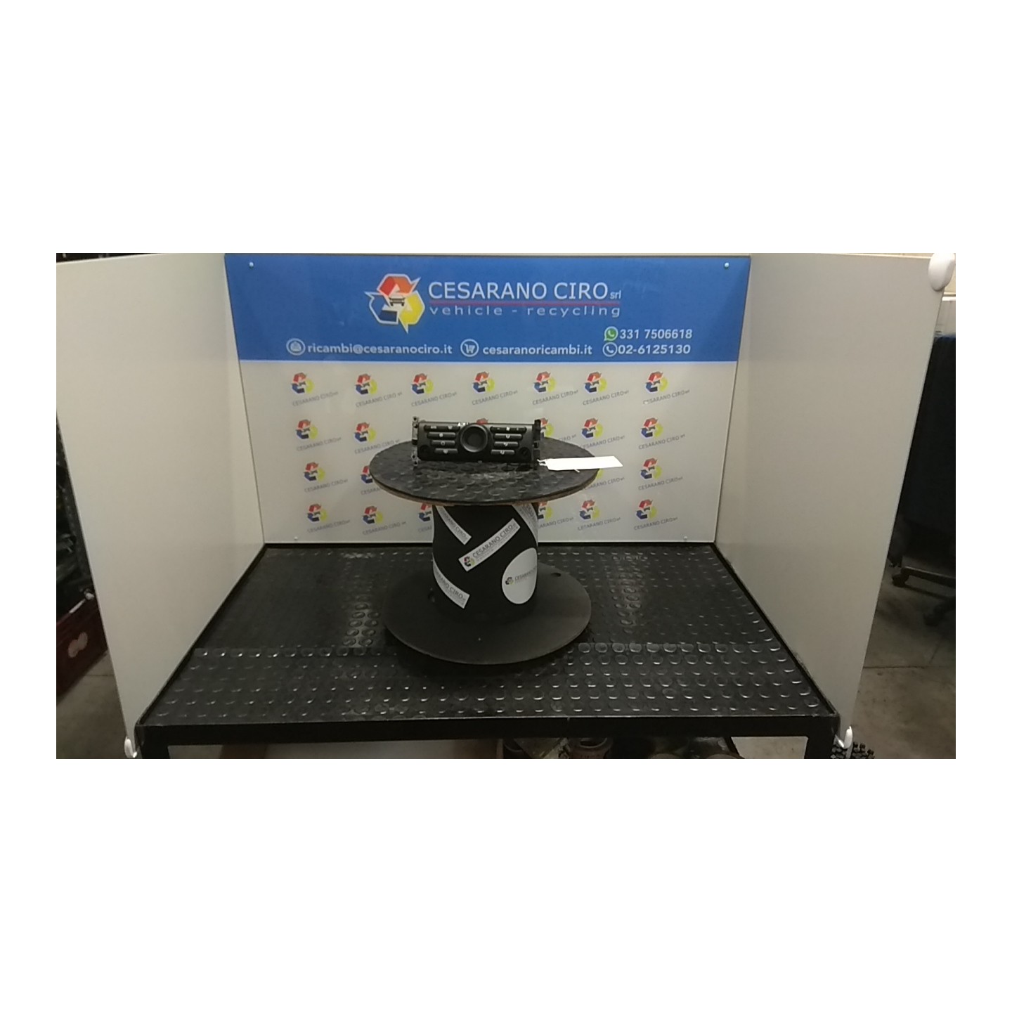 BLOCCO COMANDO CLIMATIZZAZIONE C/CLIMA AUTOMATICO 052 MINI MINI (R50/R53) (07/01-07/06) W10B16A 64116962469