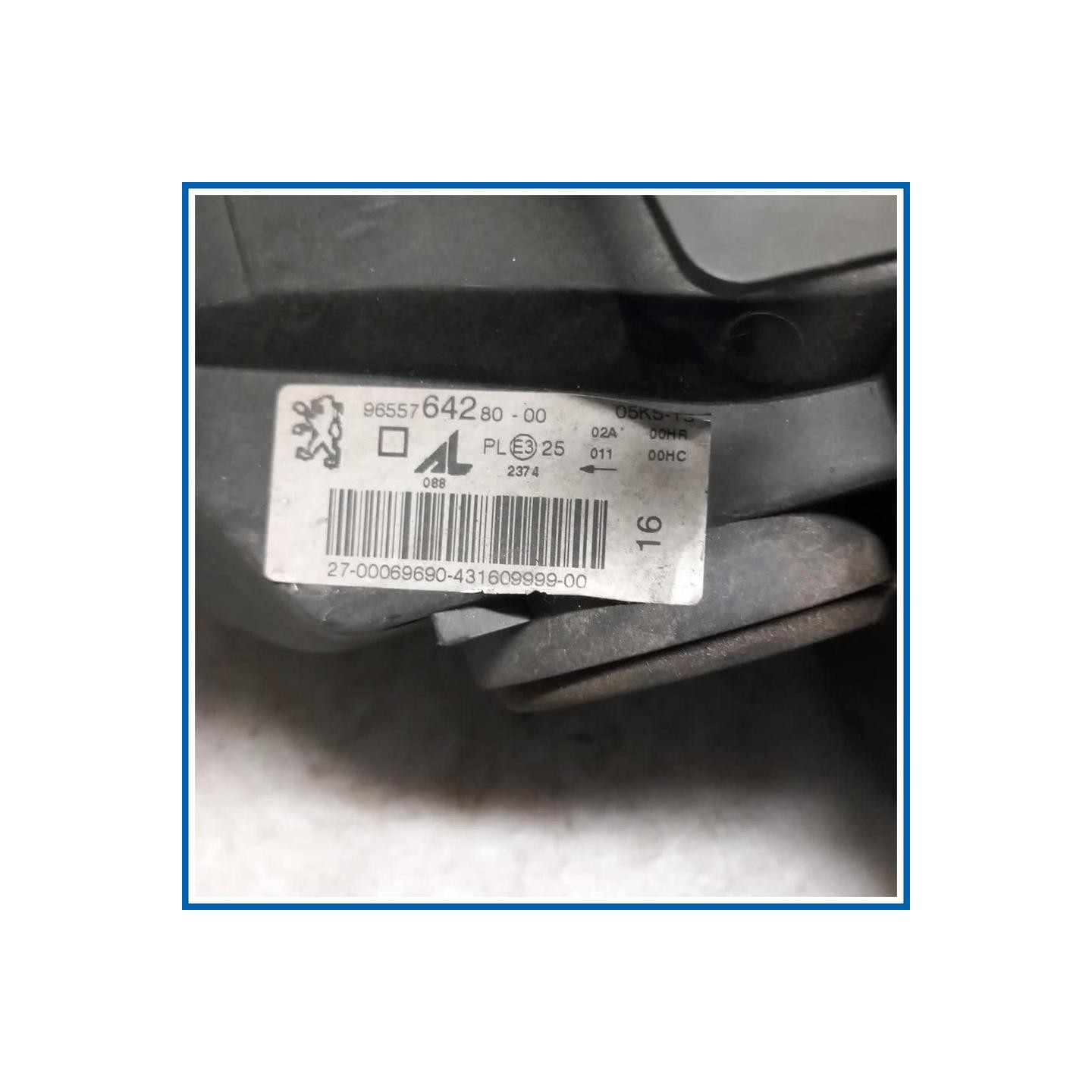 Proiettore | dx. | ant. PEUGEOT 307 II SW