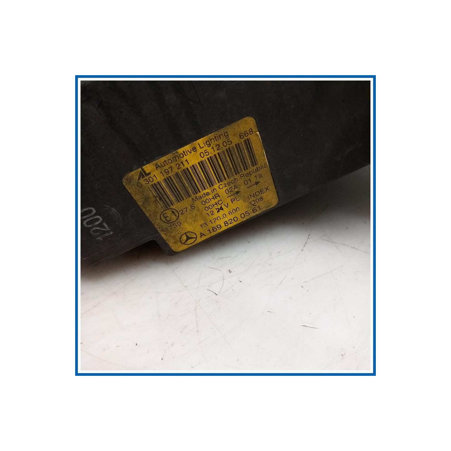 Proiettore GRUPPO OTTICO | sx. | ant. MERCEDES Classe A W169