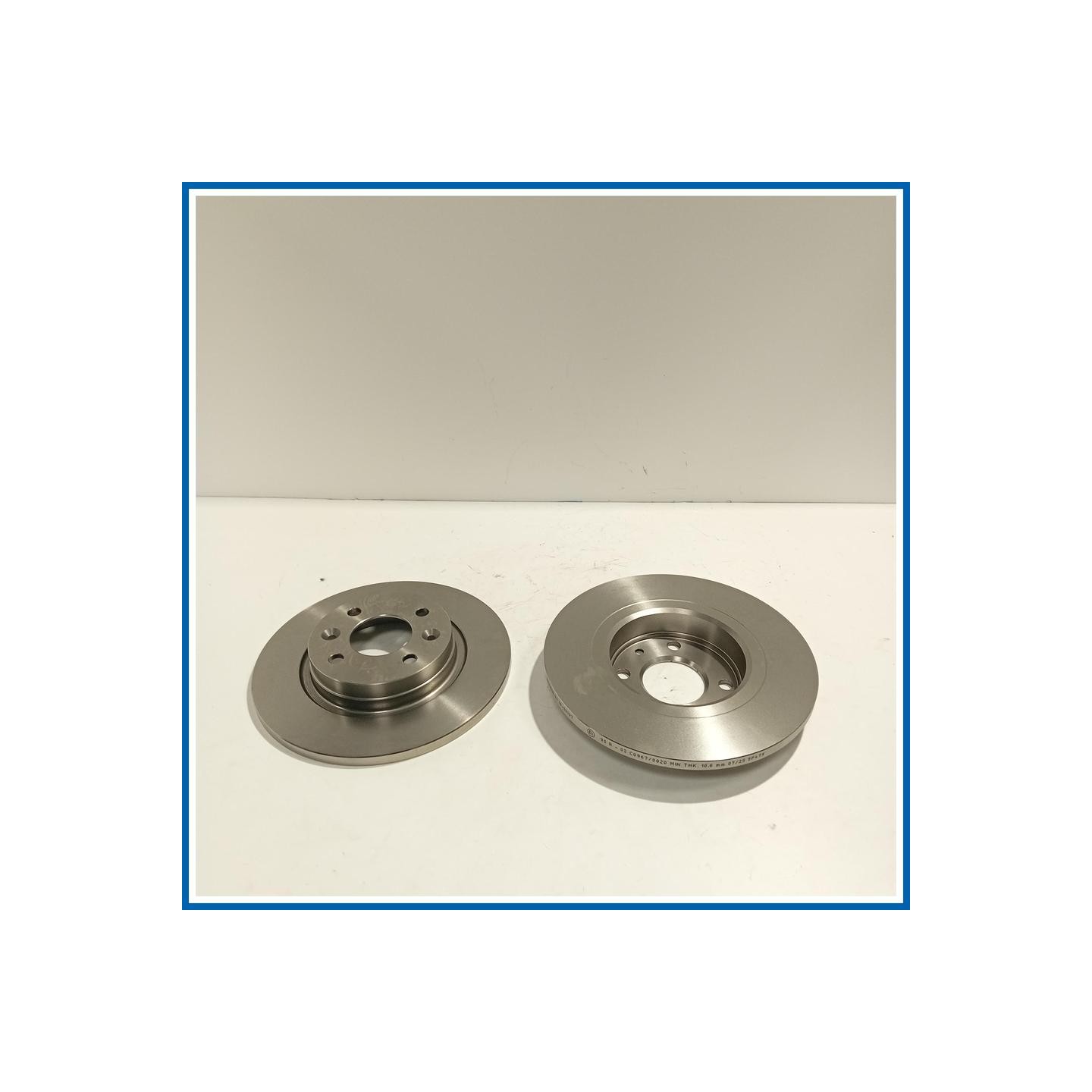 Kit dischi freni (2pz.) KIT DISCHI ANT | ant. DACIA Sandero I