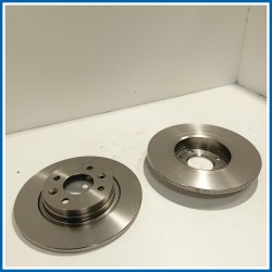 Kit dischi freni (2pz.) KIT DISCHI ANT | ant. DACIA Sandero I