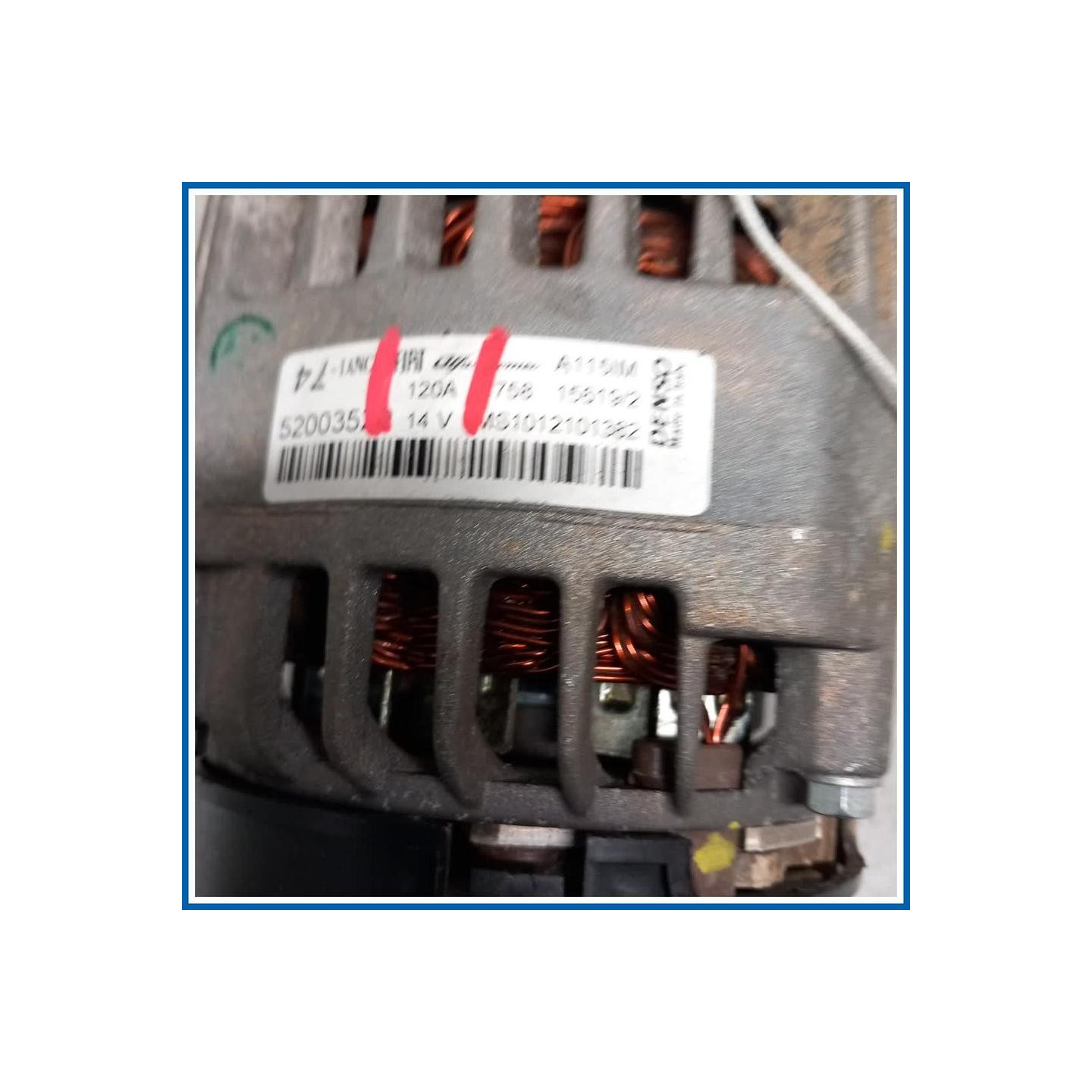 Alternatore FIAT Panda II