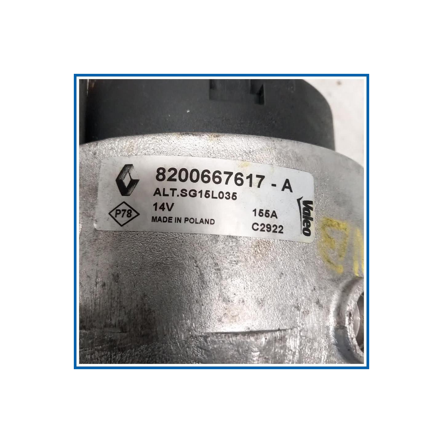 Alternatore ALTERNAT 150A ** RENAULT Espace IV