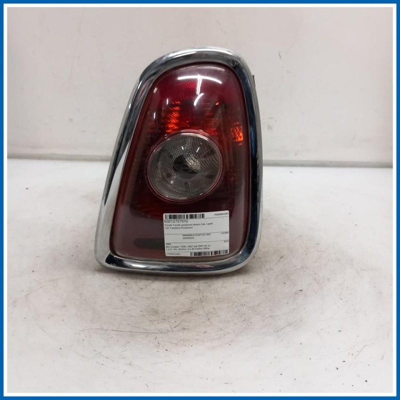 Fanale Fanale posteriore destra | dx. | post. MINI Mini Cooper R56