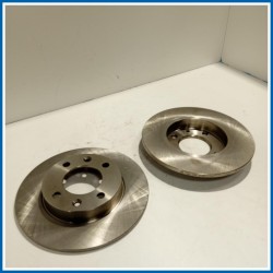 Kit dischi freni (2pz.) KIT 2 DISCO | post. CITROEN C2