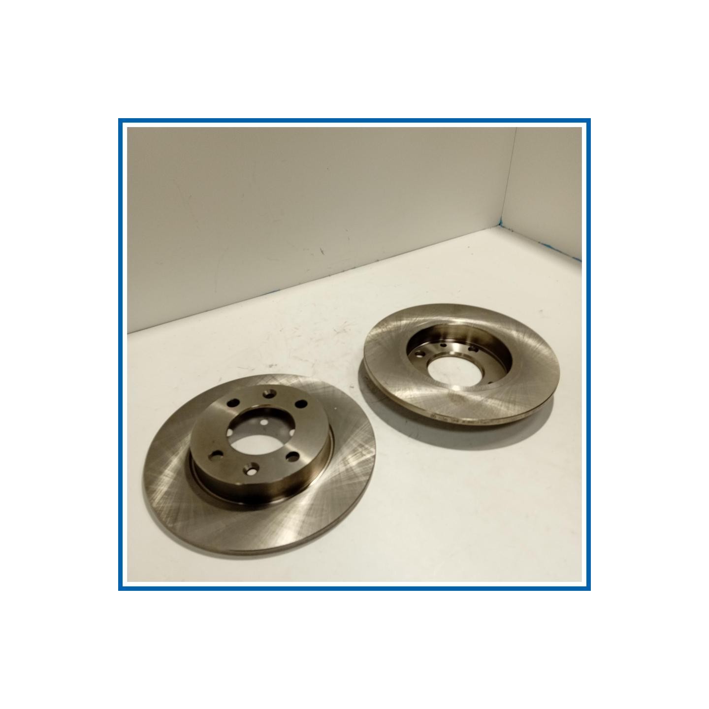 Kit dischi freni (2pz.) KIT 2 DISCO | post. CITROEN C2