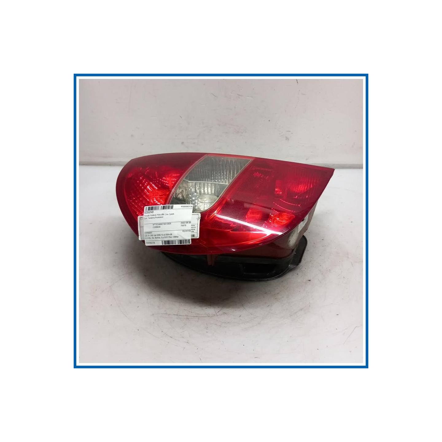 Fanale FANALE POS.SIN. | sx. | post. CITROEN C5 I