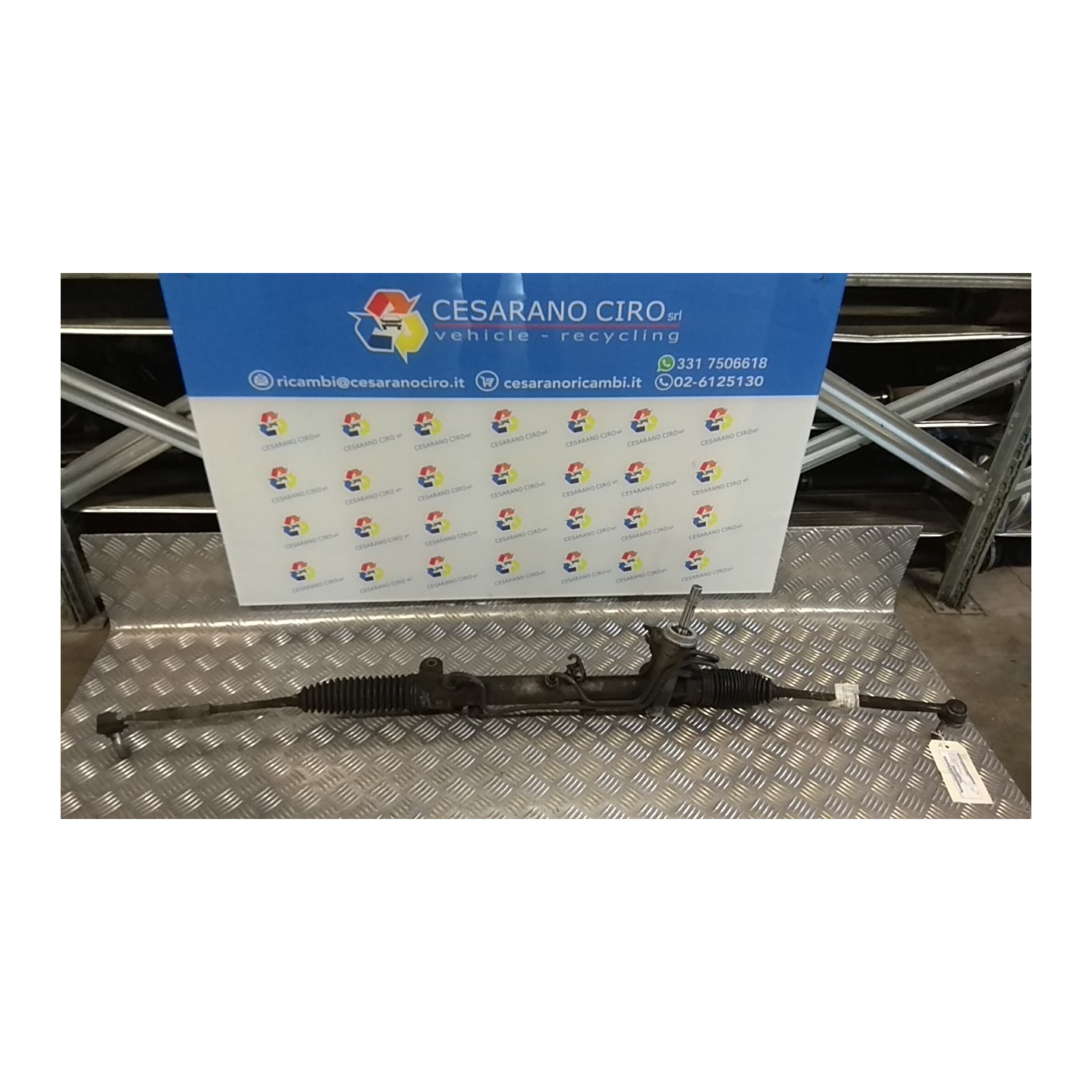 SCATOLA STERZO T.32000001- 008 OPEL ZAFIRA (T98) (03/99-12/05) Z18XE 93174255
