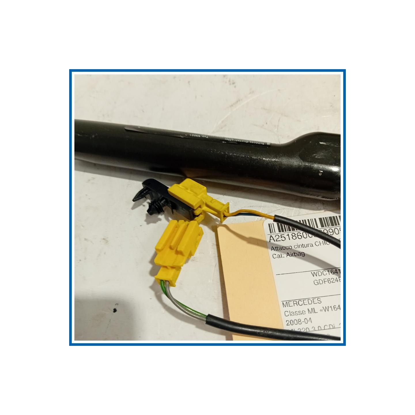 Attacco cintura CHIUSURA | sx. | ant. MERCEDES Classe ML W164
