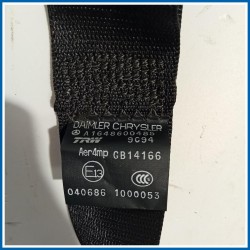 Cintura di sicurezza sedile CINTURA DI SICUREZZA | dx. | post. MERCEDES Classe ML W164