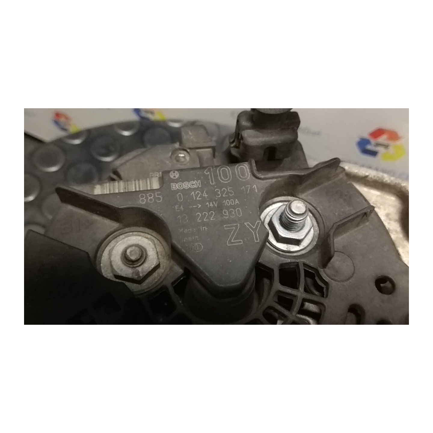 ALTERNATORE 100AMP 009 OPEL CORSA (S07) (07/06-02/11) Z12XEP 93190138