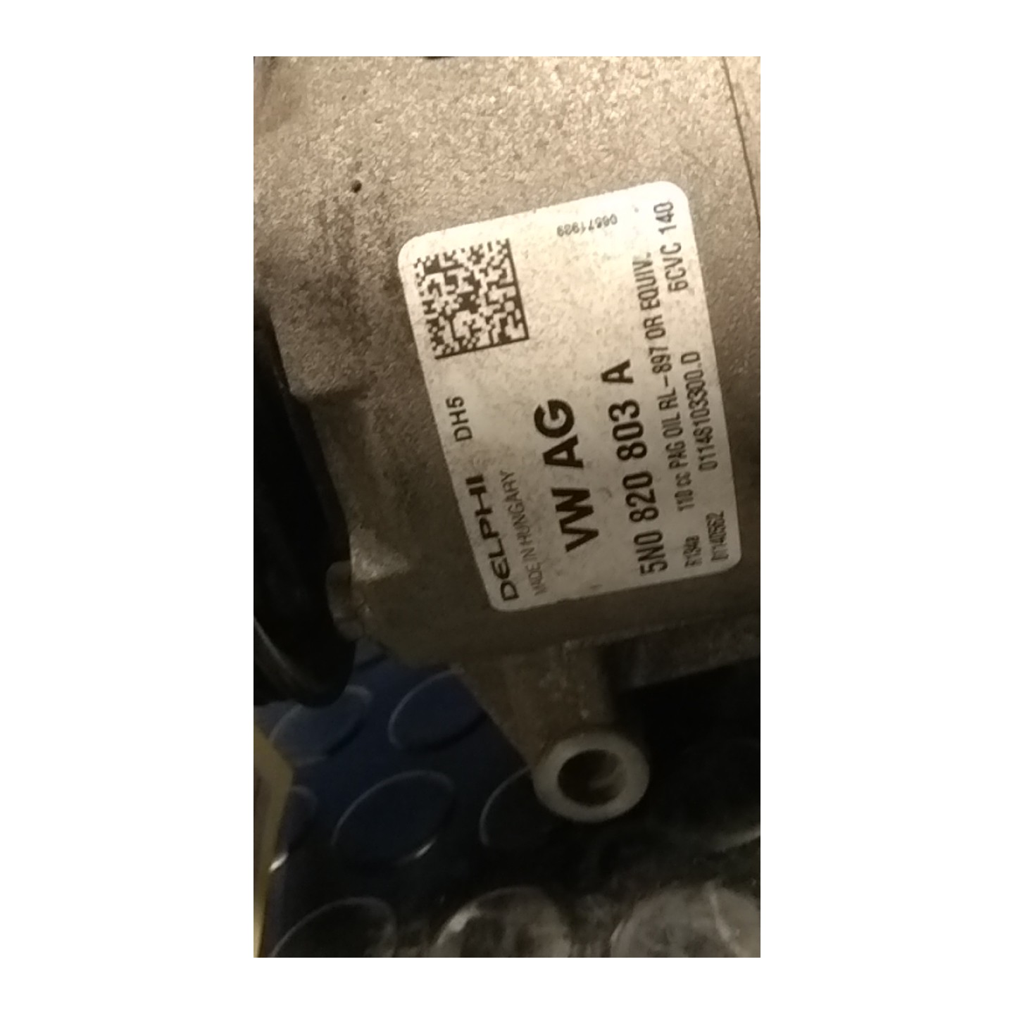 COMPRESSORE A/C SANDEN 003 SEAT ALTEA (5P) (03/04-) BXE 5N0820803