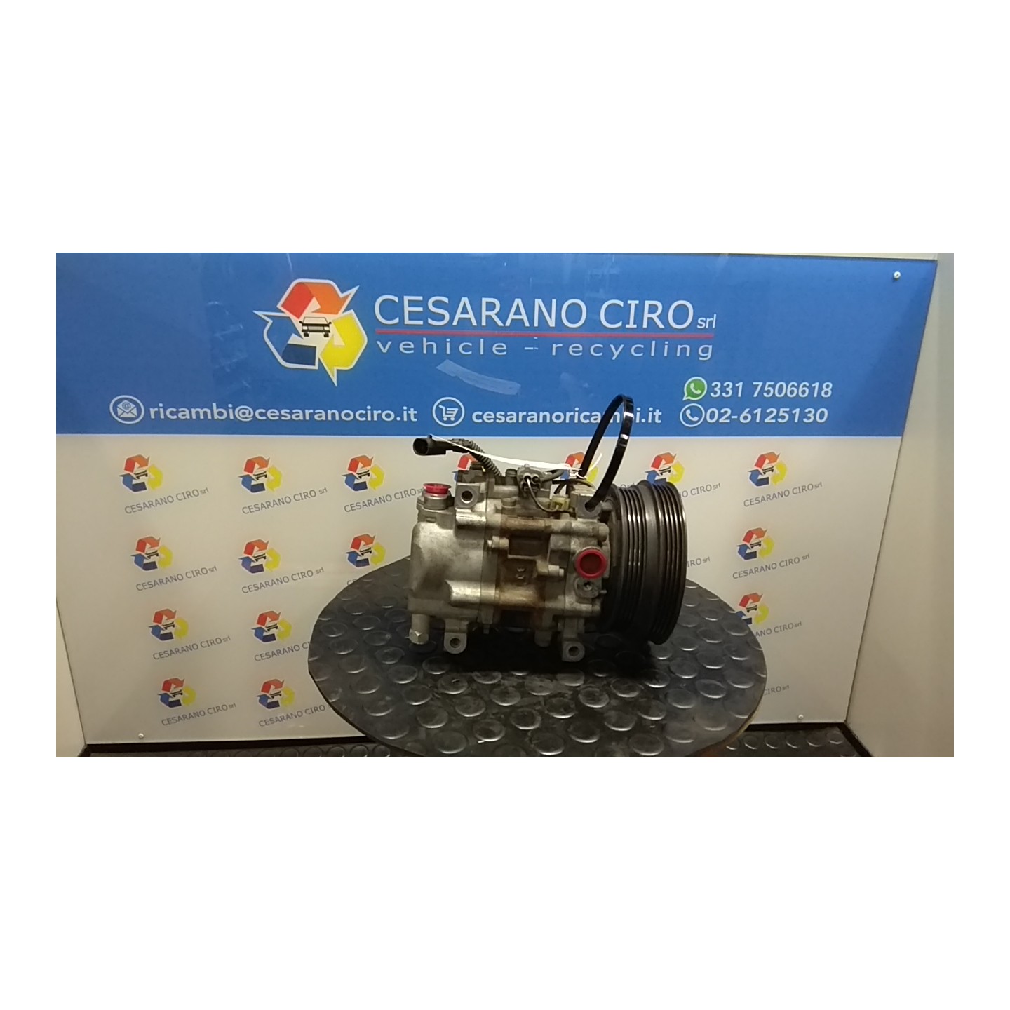 COMPRESSORE A/C 008 FIAT PUNTO 1A SERIE (11/93-10/99) 176B4000 46785773