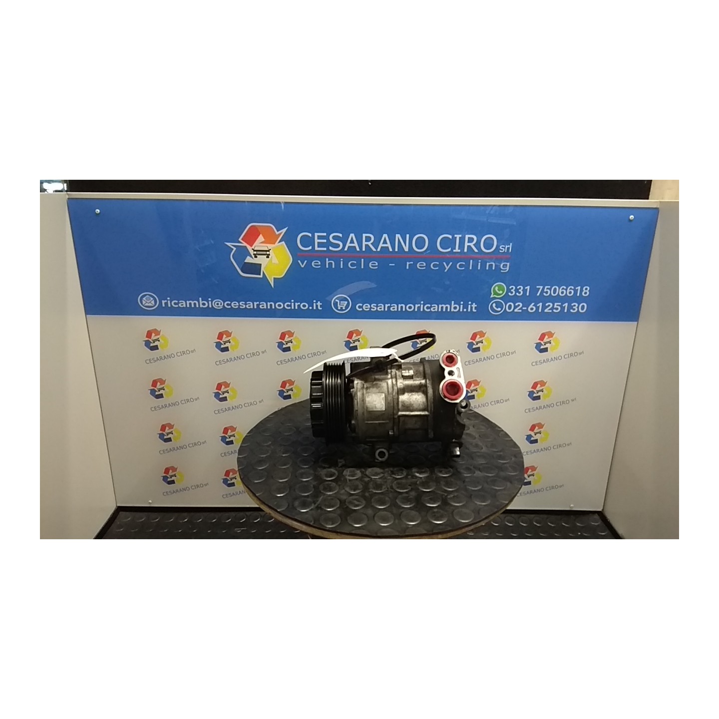 COMPRESSORE A/C 014 OPEL CORSA (S07) (07/06-02/11) Z13DTH 93190815